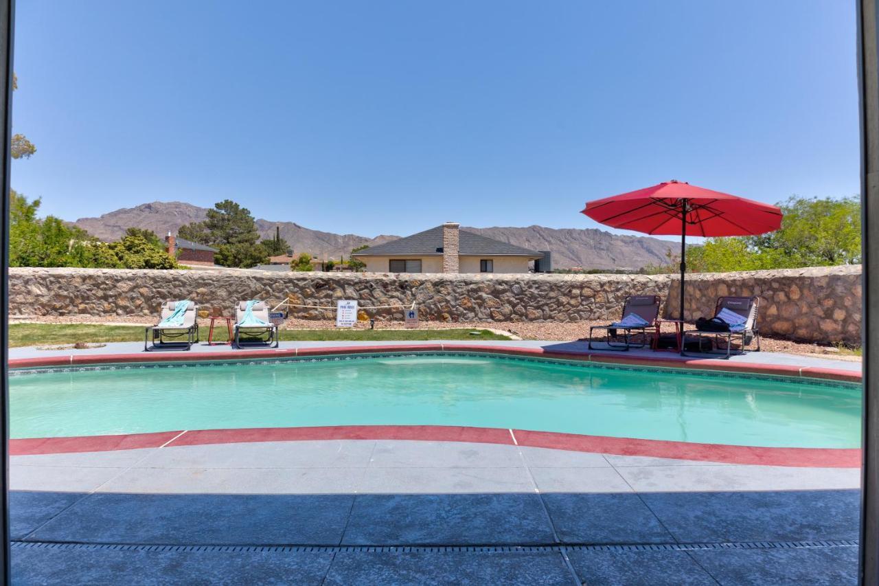 Home With Mountain View/Pool/Tub El Paso Eksteriør billede