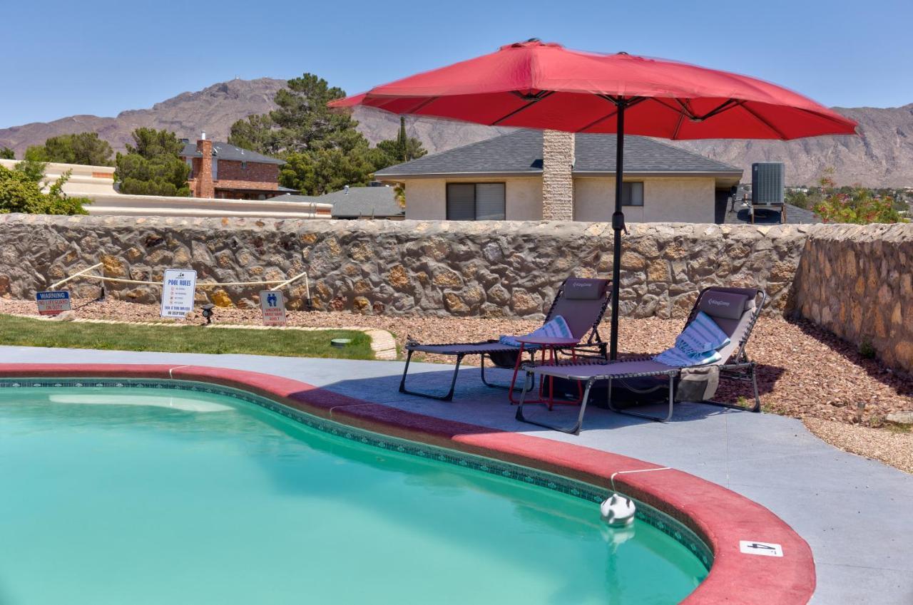 Home With Mountain View/Pool/Tub El Paso Eksteriør billede