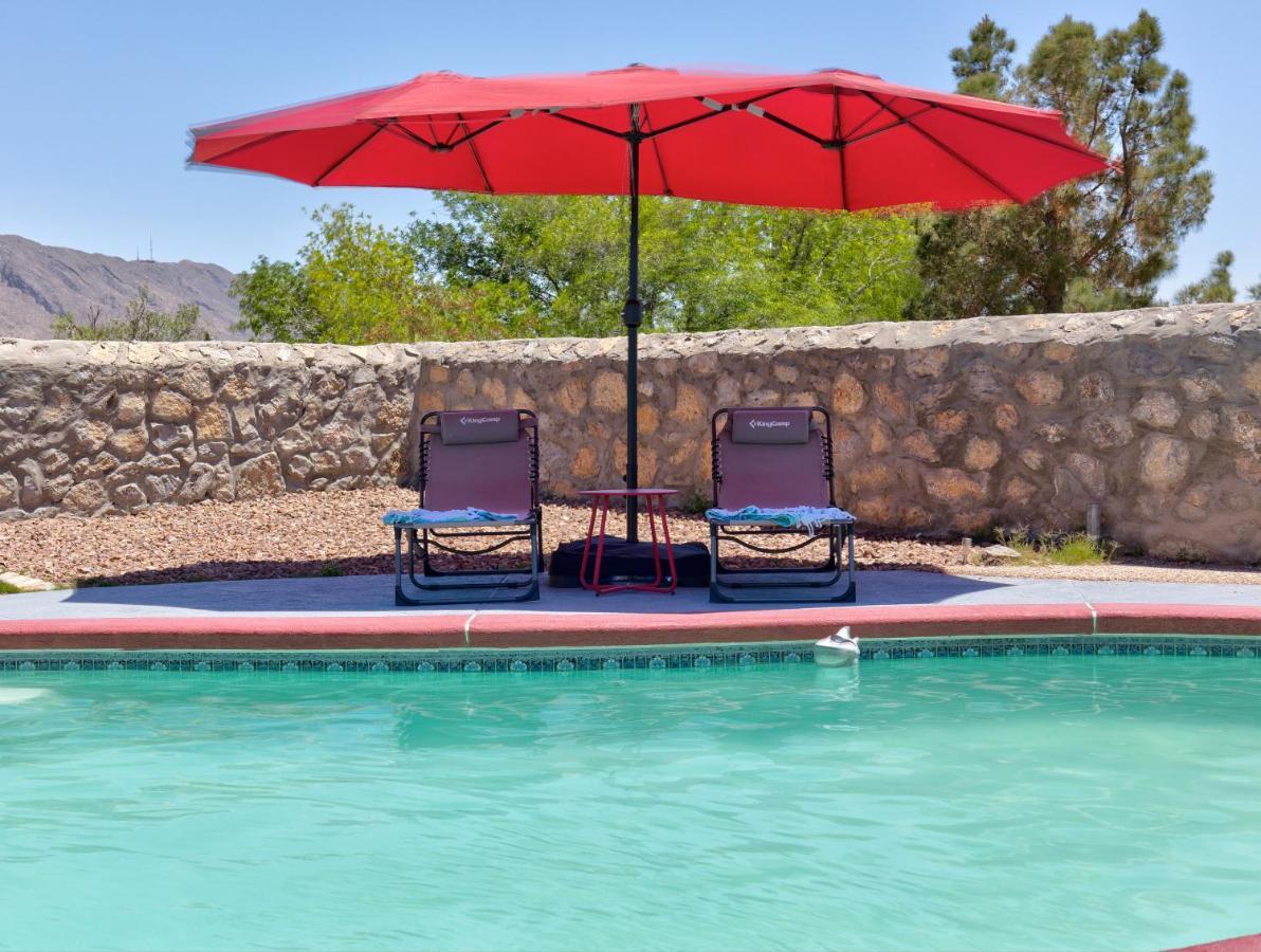 Home With Mountain View/Pool/Tub El Paso Eksteriør billede