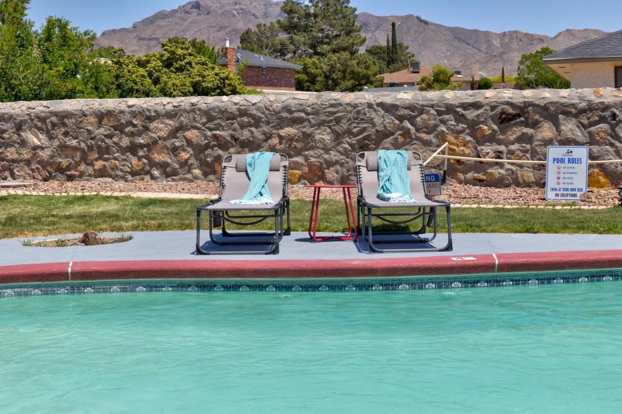Home With Mountain View/Pool/Tub El Paso Eksteriør billede